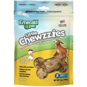 Emerald Pet Little Chewzzies Soft Training Treats Chicken Recipe