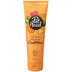 Pet Head Ditch the Dirt Deodorizing Conditioner for Dogs Orange with Aloe Vera