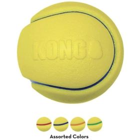 KONG Squeezz Tennis Ball Assorted Colors (Option: Large  1 Count)