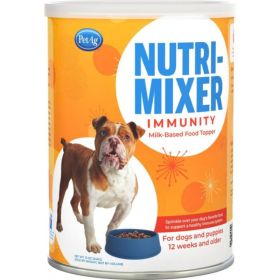 PetAg Nutri (Option: Mixer Immunity MilkBased Topper for Dogs and Puppies  12 oz)