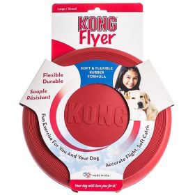 KONG Flyer Dog Disc (Option: Regular  9" Diameter)