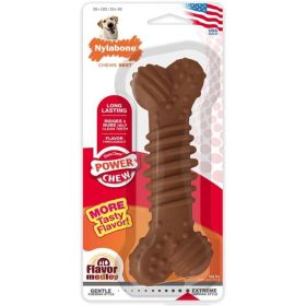 Nylabone Dura Chew Power Chew Bone Flavor Medley (Option: Souper  (50+ lbs))