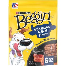 Purina Beggin' Strips (Option: Bacon & Beef Flavor  6 oz)